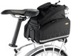 TOPEAK MTS Trunk Bag DXP Rack Bag w/ Expandable Panniers - Strap Mount - Black