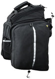 TOPEAK MTS Trunk Bag DXP Rack Bag w/ Expandable Panniers - Strap Mount - Black