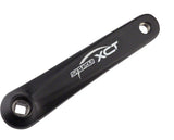 SR-Suntour XCT Left Crankarm Replacement - 175mm - Diamond Taper - Black