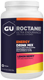 GU Roctane Energy Drink Mix - Lemon Berry - 24 Serving Canister