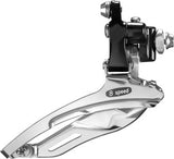 MICROSHIFT R538 Front Derailleur - 8-Speed - Triple for 52/42/30t - Braze On - Shimano Compatible - Black