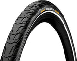 CONTINENTAL Ride City Tire - 700 x 42c - ExtraPuncture Belt - Black / Reflex - E25