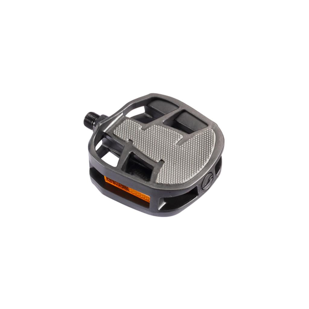 giant spd pedals Giant URBANO Aluminum Flat Pedal Black