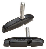 KOOL-STOP Eagle Claw II Cantilever Brake Pad -Smooth Post - Black Compound