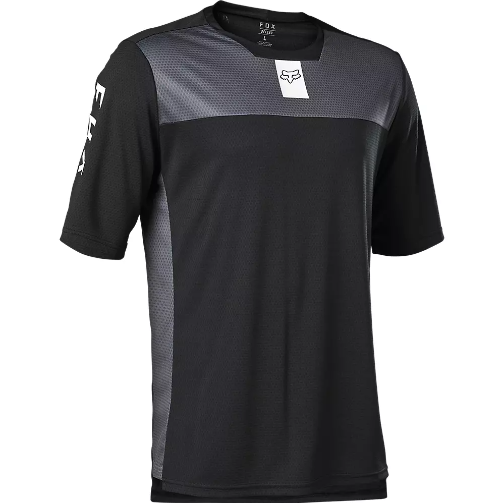 Fox W Defend Race SS Jersey- Pewter Grey