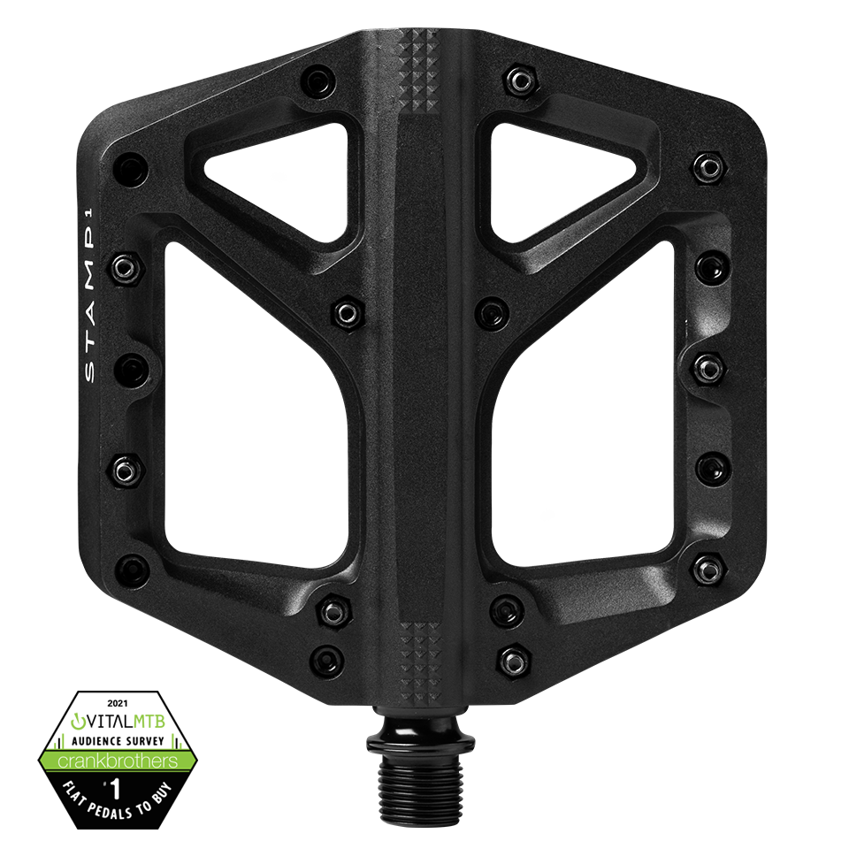 stamp flat pedals Crankbrothers STAMP 1 Composite Flat Pedals