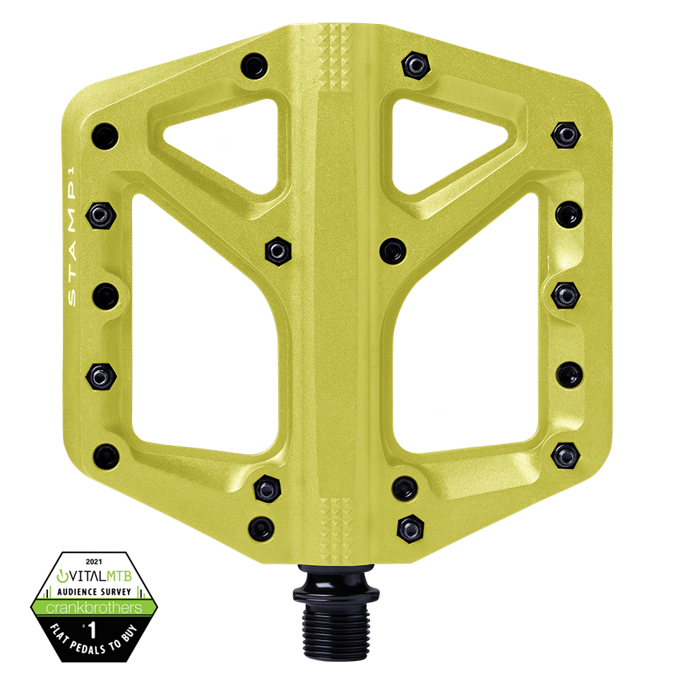 crankbrothers stamp 1 pedals Crankbrothers STAMP 1 Composite Flat Pedals