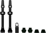 Muc-Off Tubeless Valve Kit: Black, fits Road and Mountain, 44mm, Pair