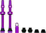 MUC-OFF V2 Tubeless Valve Kit - Purple - 44mm - Pair
