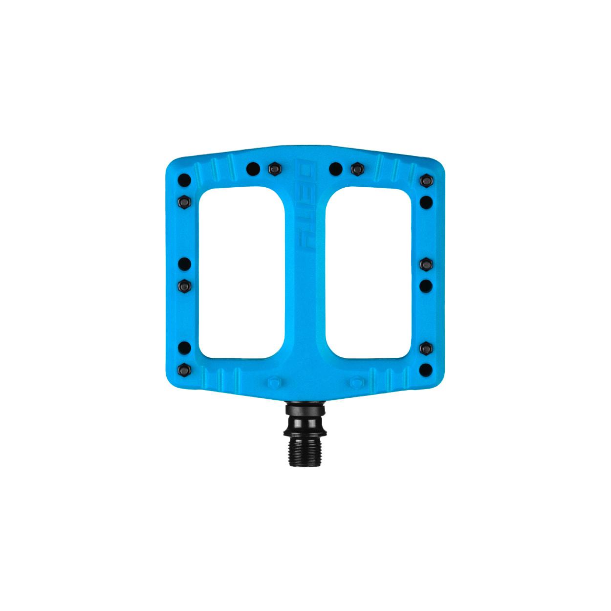 deftraps pedals Deity Components DEFTRAP Nylon Flat Pedal Blue